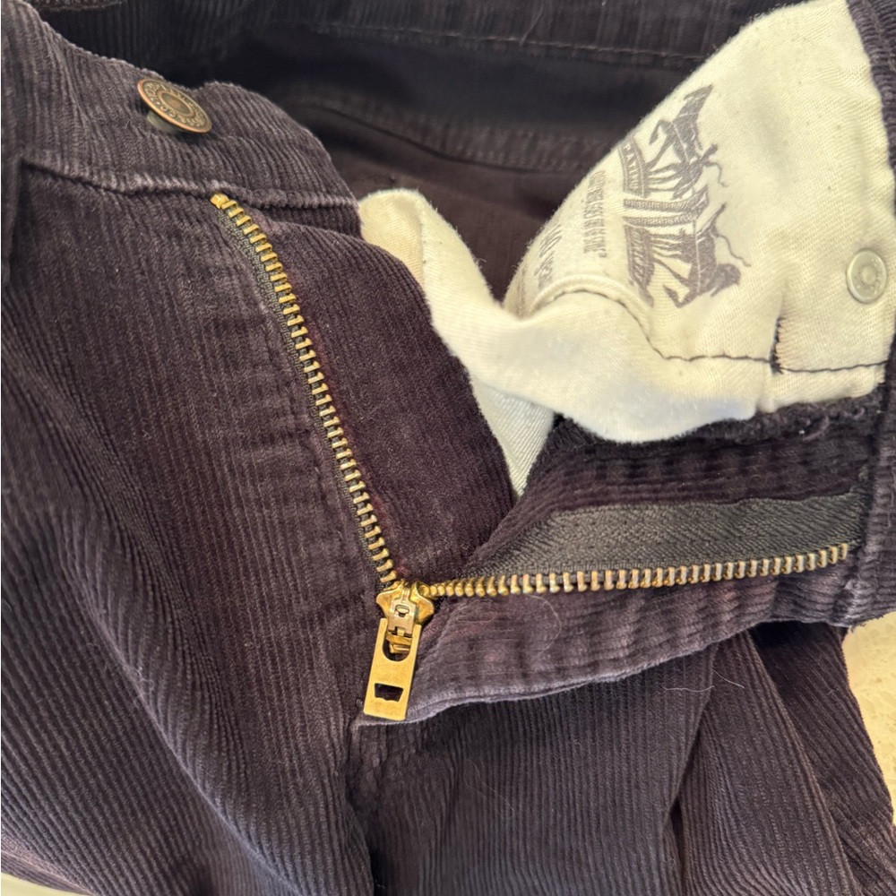 Levi's Black Corduroy 514 Pants for Men W28 L32 - Picture 6 of 6